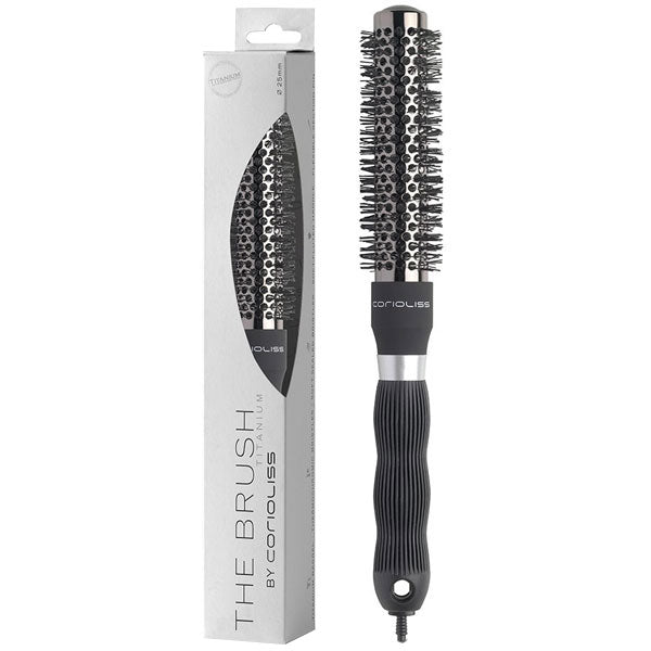 CORIOLISS BRUSH SPAZZOLA TITANIUM 25 MM - Tre Pi Profumerie