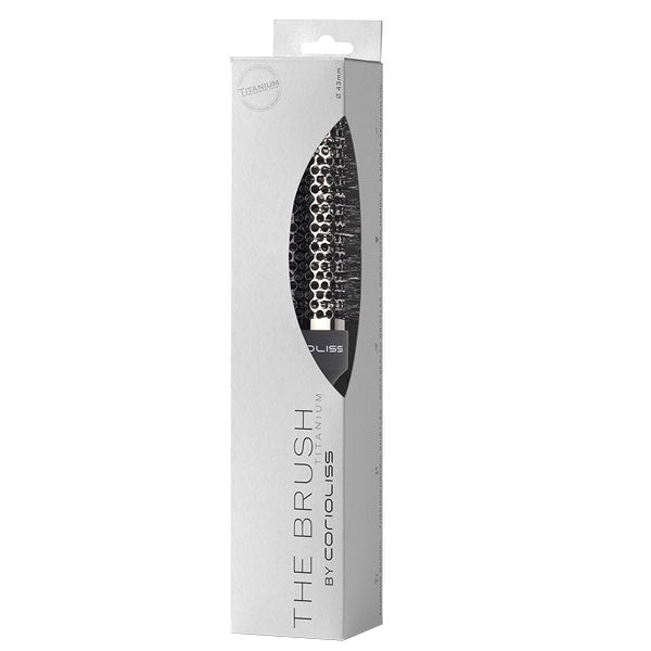 CORIOLISS BRUSH SPAZZOLA TITANIUM 43 MM - Tre Pi Profumerie