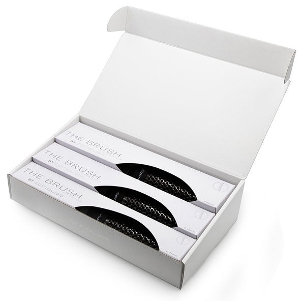 CORIOLISS BRUSH SPAZZOLA TITANIUM KIT 3 SPAZZOLE - Tre Pi Profumerie