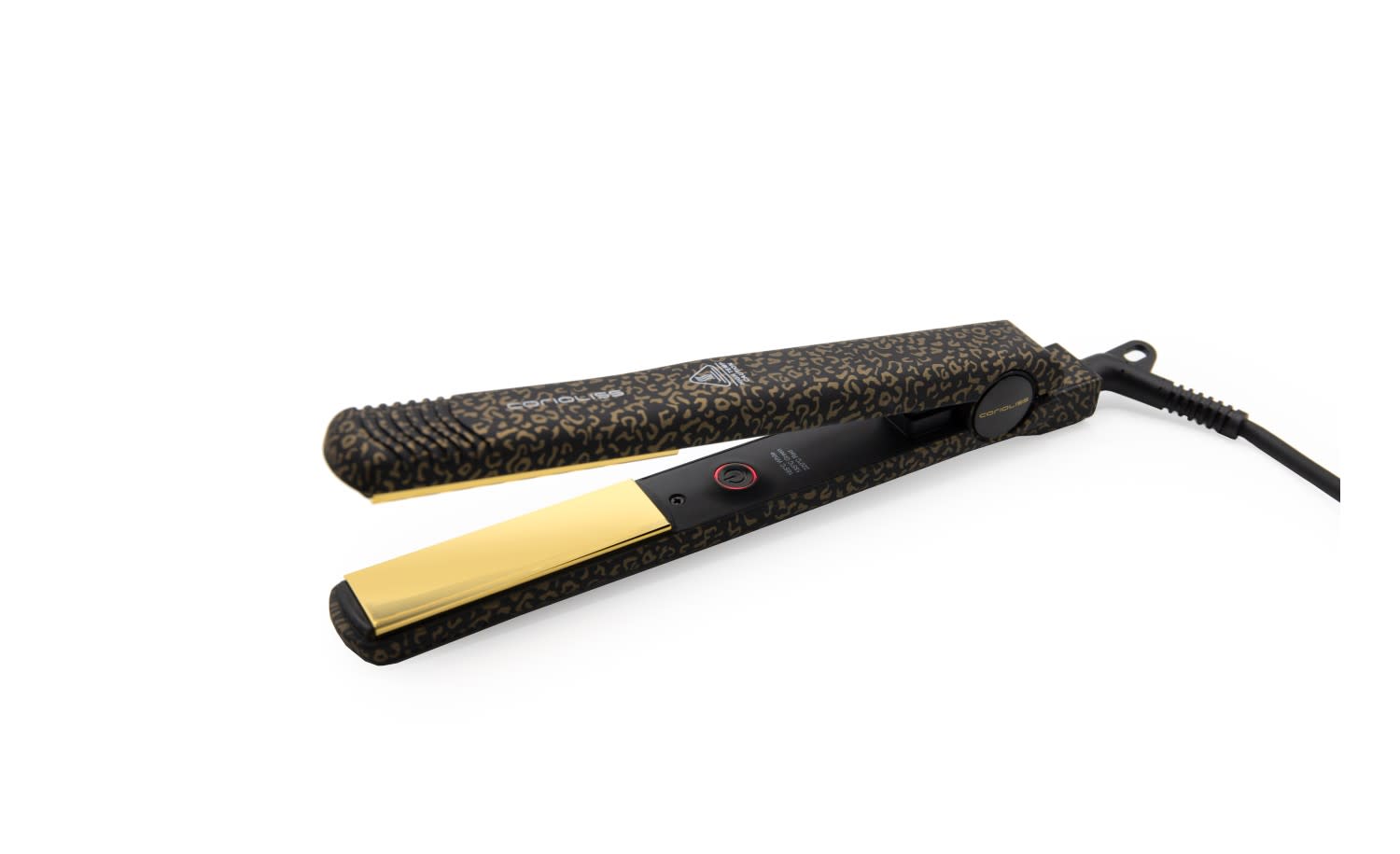 CORIOLISS C-STYLE PIASTRA CAPELLI GOLD LEOPARD BOX SPAZZOLA