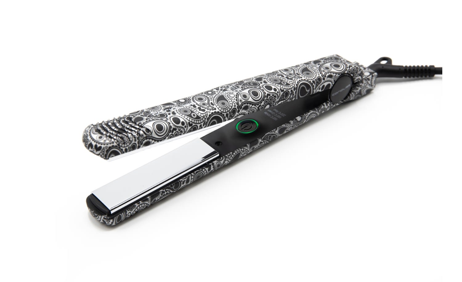 CORIOLISS C-STYLE PIASTRA CAPELLI SILVER PAISLEY BOX SPAZZOLA