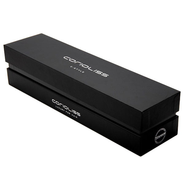 CORIOLISS C-STYLE PIASTRA CAPELLI SOFT TOUCH BLACK - Tre Pi Profumerie