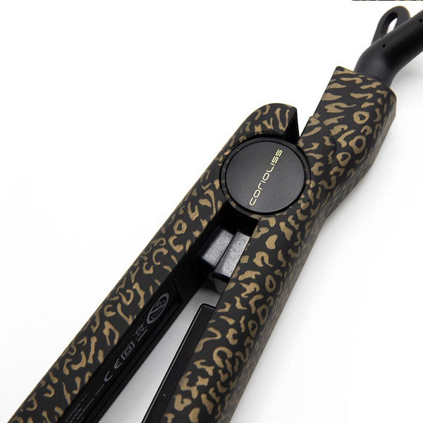 CORIOLISS C-STYLE PIASTRA CAPELLI SOFT TOUCH GOLD LEOPARD - Tre Pi Profumerie