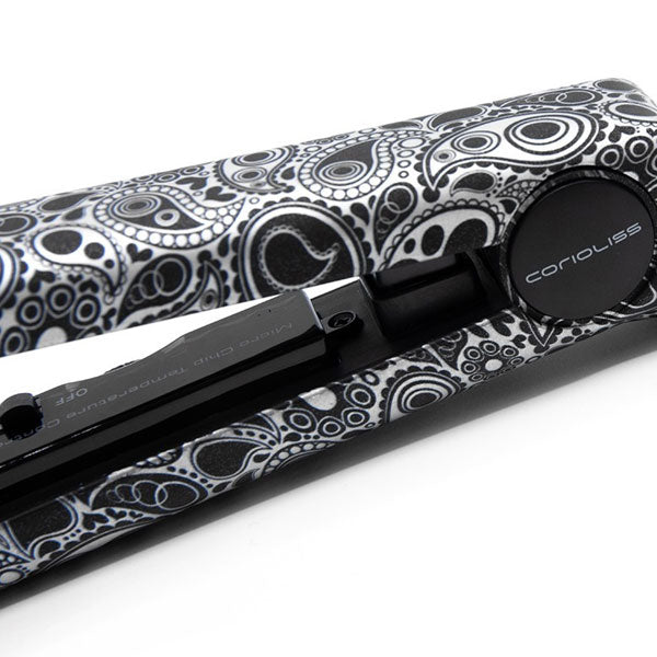 CORIOLISS C-STYLE PIASTRA CAPELLI SOFT TOUCH SILVER PAISLEY - Tre Pi Profumerie