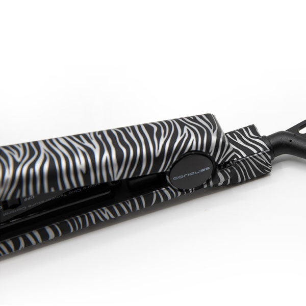 CORIOLISS C-STYLE PIASTRA CAPELLI SOFT TOUCH SILVER ZEBRA - Tre Pi Profumerie