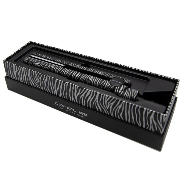CORIOLISS C-STYLE PIASTRA CAPELLI SOFT TOUCH SILVER ZEBRA - Tre Pi Profumerie