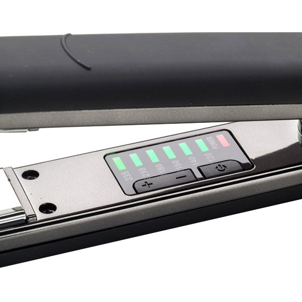CORIOLISS C1 PIASTRA CAPELLI DIGITAL SOFT TOUCH BLACK - Tre Pi Profumerie
