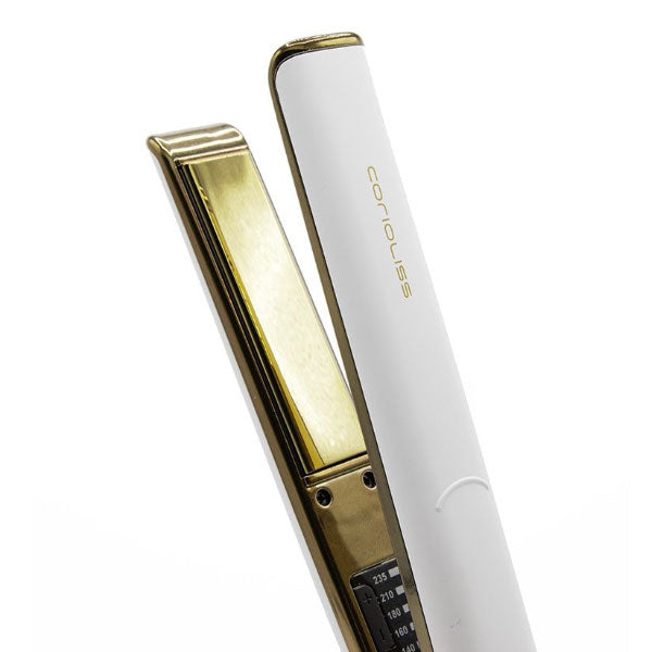 CORIOLISS C1 PIASTRA CAPELLI DIGITAL SOFT TOUCH WHITE GOLD - Tre Pi Profumerie