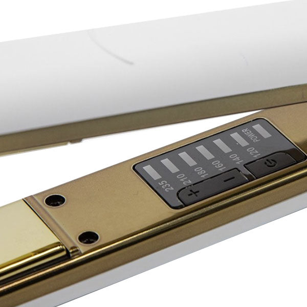 CORIOLISS C1 PIASTRA CAPELLI DIGITAL SOFT TOUCH WHITE GOLD - Tre Pi Profumerie