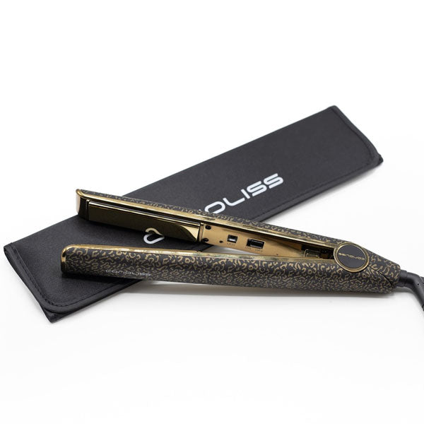 CORIOLISS C1 PIASTRA CAPELLI SOFT TOUCH GOLD LEOPARD - Tre Pi Profumerie