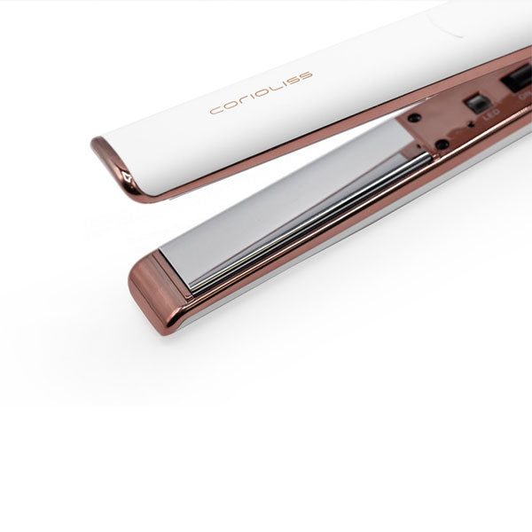 CORIOLISS C1 PIASTRA CAPELLI SOFT TOUCH WHITE COPPER - Tre Pi Profumerie