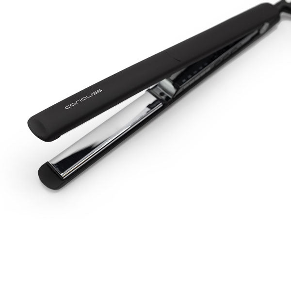 CORIOLISS C3 PIASTRA CAPELLI SOFT TOUCH BLACK CHROME - Tre Pi Profumerie