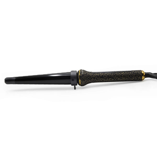CORIOLISS FERRO CONICO ARRICCIACAPELLI GLAMOUR WAND GOLD LEOPARD - Tre Pi Profumerie