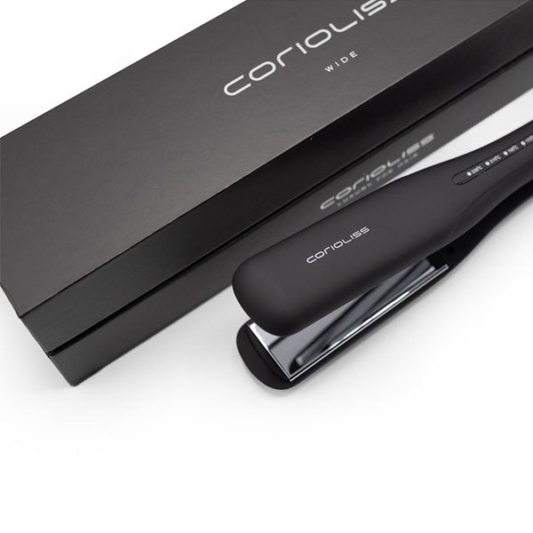 CORIOLISS PIASTRA THE WIDE BLACK SOFT TOUCH - Tre Pi Profumerie