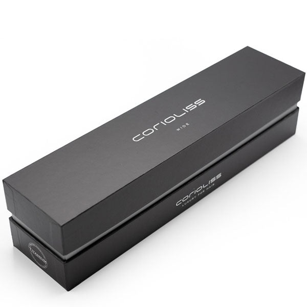 CORIOLISS PIASTRA THE WIDE BLACK SOFT TOUCH - Tre Pi Profumerie