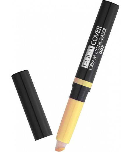 PUPA CORRETTORE COVER CREAM CONCEALER YELLOW 007 - Tre Pi Profumerie