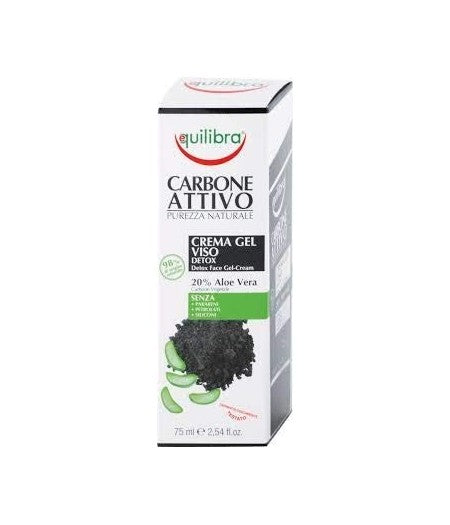 EQUILIBRA CARBONE ATTIVO CREMA GEL 75 ML - Tre Pi Profumerie