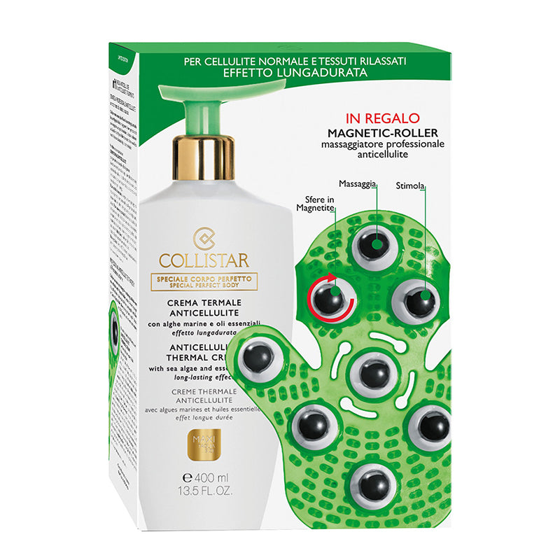 COLLISTAR CREMA TERMALE ANTICELLULITE + MAGNETIC ROLLER - Tre Pi Profumerie
