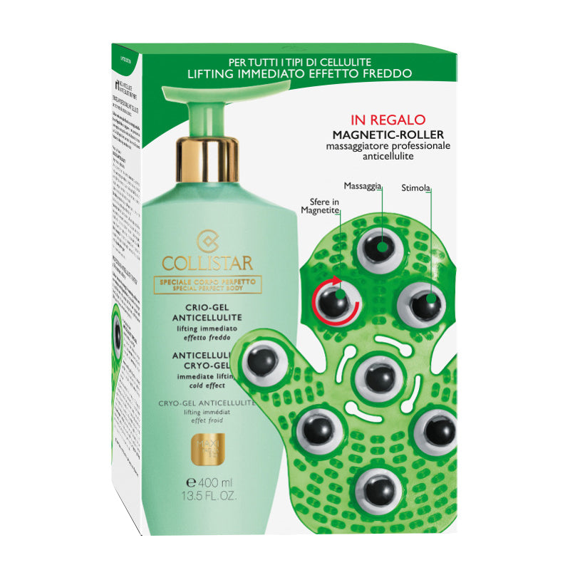 COLLISTAR CRIO-GEL ANTICELLULITE + MAGNETIC ROLLER - Tre Pi Profumerie