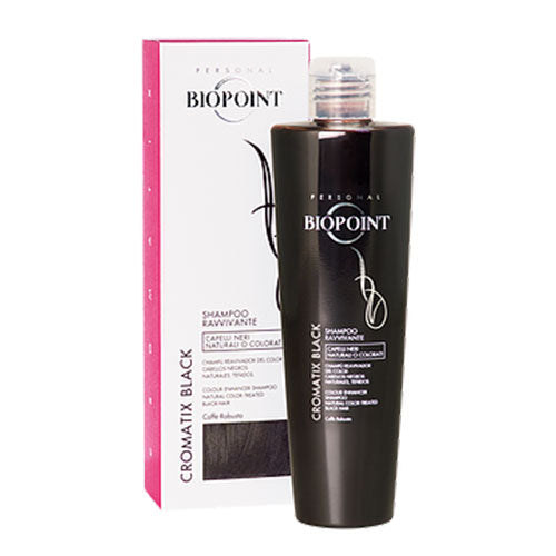 BIOPOINT CROMATIX BLACK SHAMPOO RAVVIVANTE CAPELLI NERI 200 ML - Tre Pi Profumerie