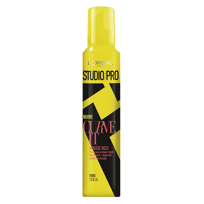 L'OREAL STUDIO/PRO CURVE IT MOUSSE RICCI 200 ML - Tre Pi Profumerie