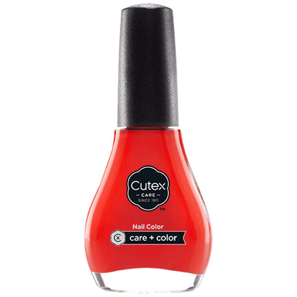 CUTEX CARE NAIL CARE + COLOR 170 BEWARE THE BLAZE 13,6 ML - Tre Pi Profumerie