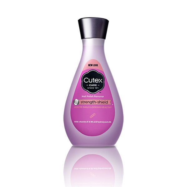 CUTEX CARE NAIL POLISH REMOVER STRENGTH-SHIELD 200 ML - Tre Pi Profumerie