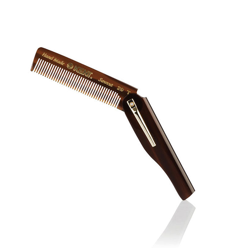 KENT FINEST PETTINE PIEGHEVOLE 85 MM A20T COMB - Tre Pi Profumerie