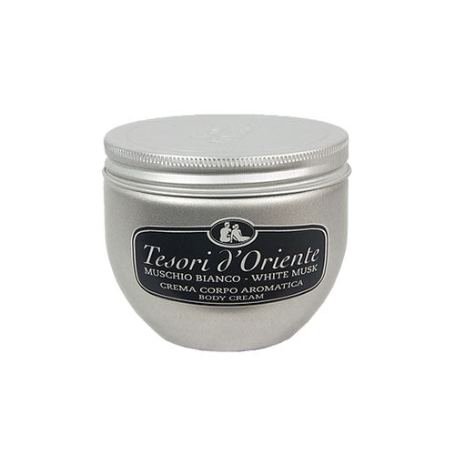 TESORI D'ORIENTE BODY CREAM VASO MUSCHIO BIANCO 300 ML - Tre Pi Profumerie