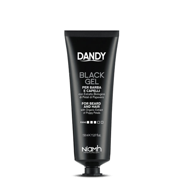 DANDY BLACK GEL BARBA ECAPELLI 150 ML - Tre Pi Profumerie