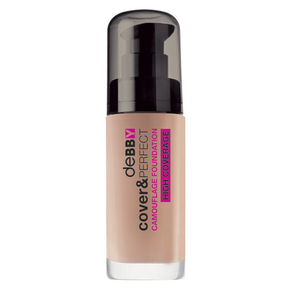 DEBBY COVER & PERFECT CAMOUFLAGE FOUNDATION GOLDEN BEIGE 2,5 - Tre Pi Profumerie