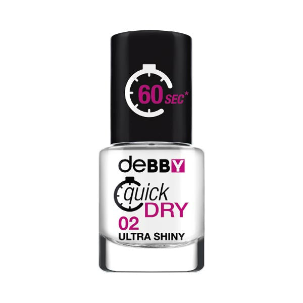 DEBBY QUICK DRY SMALTO ULTRA SHINY 02 - Tre Pi Profumerie