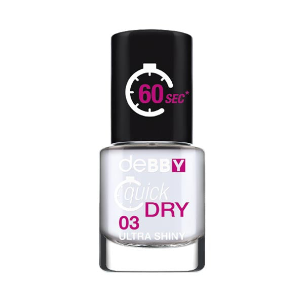 DEBBY QUICK DRY SMALTO ULTRA SHINY 03 - Tre Pi Profumerie