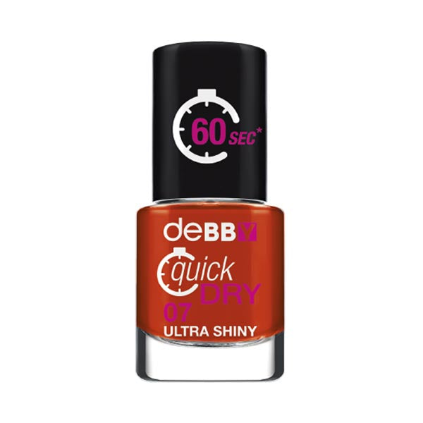 DEBBY QUICK DRY SMALTO ULTRA SHINY 07 - Tre Pi Profumerie