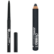 DEBBY SMOKEY PENCIL 1 + JEWEL EYEPENCIL 01 - Tre Pi Profumerie