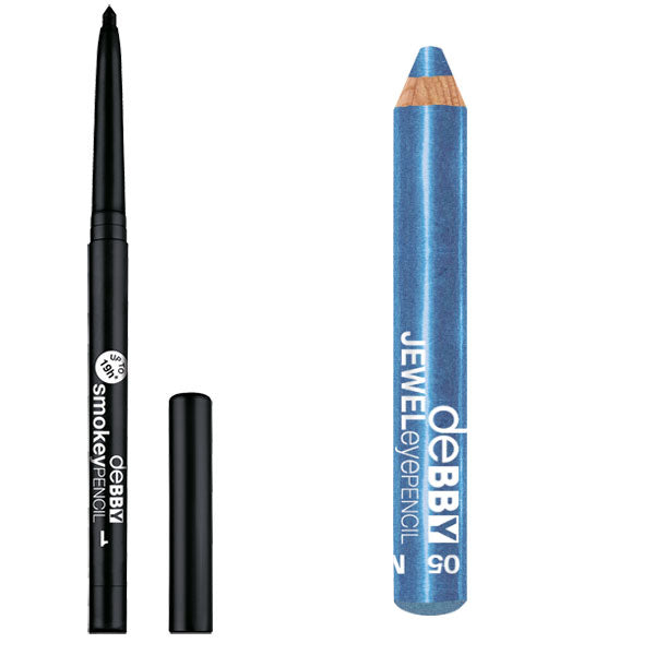 DEBBY SMOKEY PENCIL 1 + JEWEL EYEPENCIL 05 - Tre Pi Profumerie