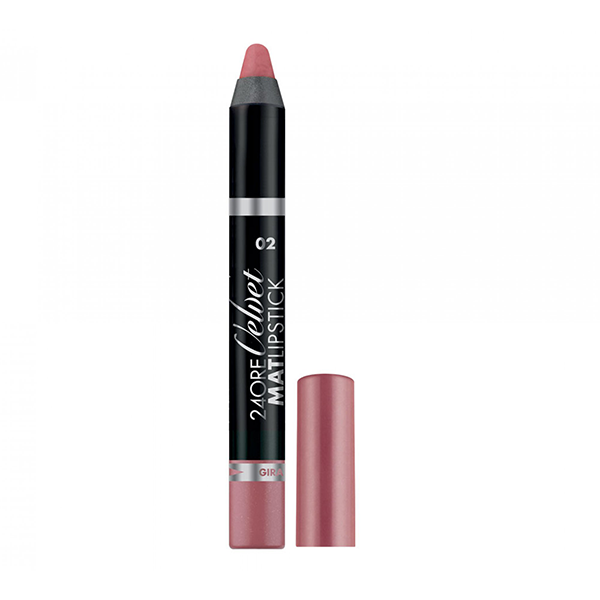 DEBORAH 24 ORE VELVET MAT LIPSTICK 02 - Tre Pi Profumerie