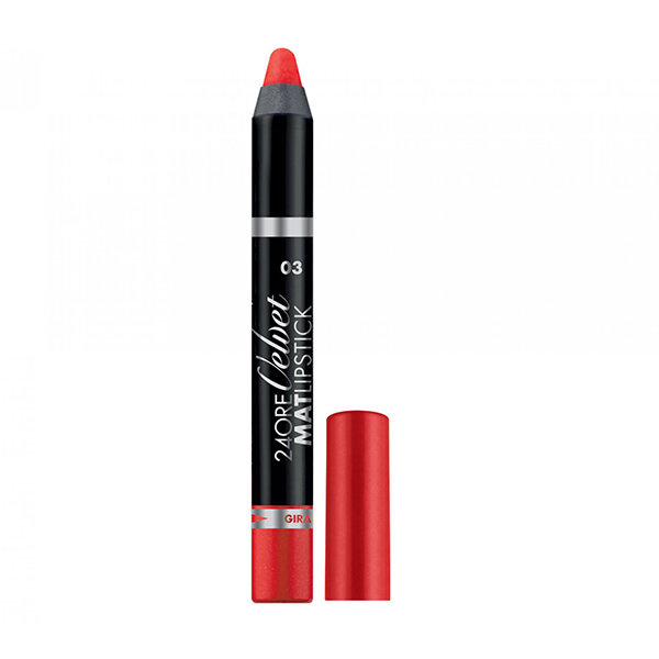 DEBORAH 24 ORE VELVET MAT LIPSTICK 03 - Tre Pi Profumerie