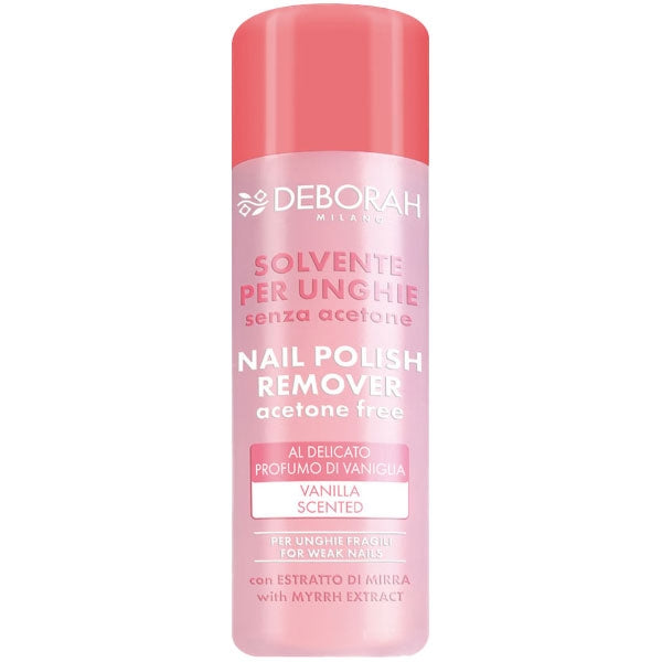 DEBORAH SOLVENTE PER UNGHIE SENZA ACETONE VANILLA 120 ML - Tre Pi Profumerie