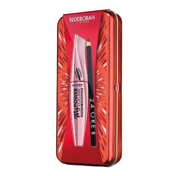 DEBORAH COFANETTO LATTA MASCARA + MATITA OCCHI N 01 - Tre Pi Profumerie
