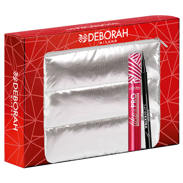 DEBORAH COFANETTO MASCARA LIKE A PRO + EYELINER 24 ORE EXTRA - Tre Pi Profumerie