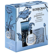 DEBORAH COFANETTO PAPAVERO NERO DOCCIASCHIUMA + EAU DE TOILETTE - Tre Pi Profumerie