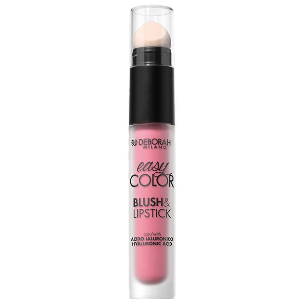 DEBORAH EASY COLOR BLUSH & LIPSTICK COLD ROSE 02 - Tre Pi Profumerie