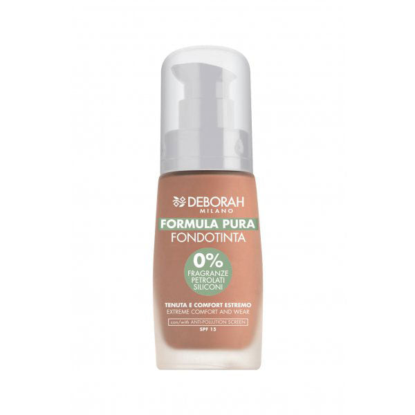 DEBORAH FONDOTINTA FORMULA PURA 3.1 LIGHT GOLD - Tre Pi Profumerie