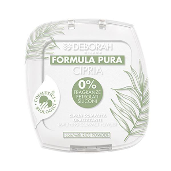 DEBORAH FORMULA PURA CIPRIA COMPATTA OPACIZZANTE 04 - Tre Pi Profumerie