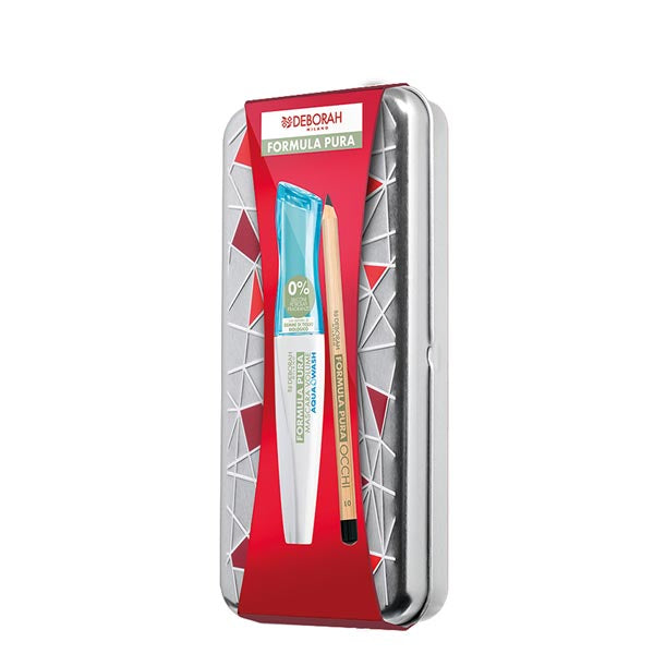 DEBORAH KIT FORMULA PURA VOLUME AQUA + MATITA OCCHI - Tre Pi Profumerie
