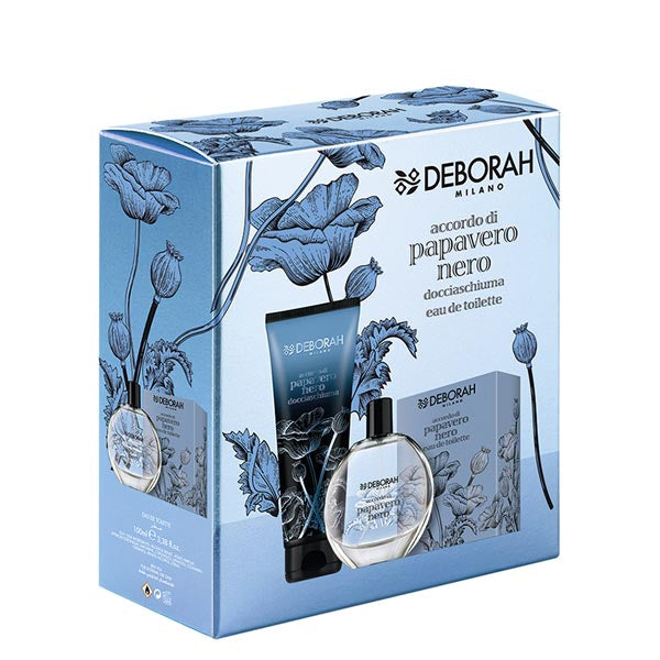 DEBORAH KIT FRAGRANZE PAPAVERO NERO - Tre Pi Profumerie