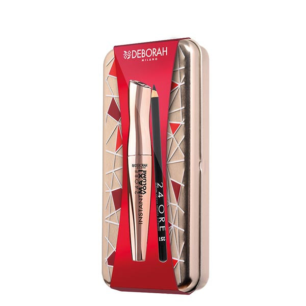 DEBORAH KIT MASCARA MAXI VOLUME + MATITA OCCHI - Tre Pi Profumerie