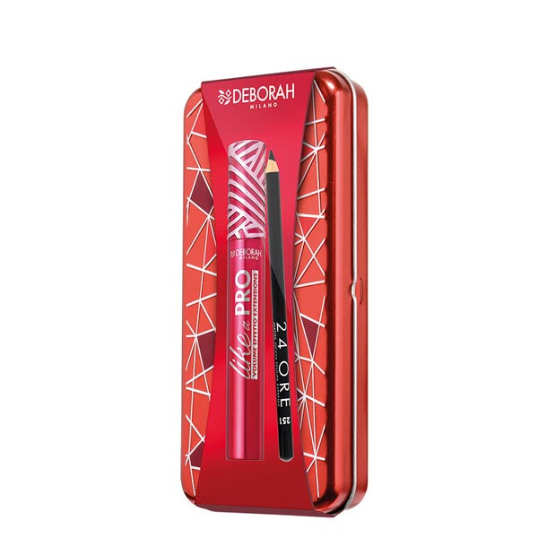 DEBORAH KIT MASCARA LIKE PRO + MATITA OCCHI - Tre Pi Profumerie
