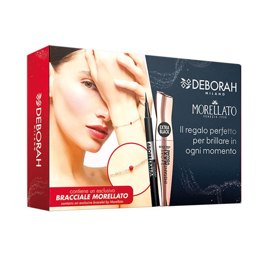 DEBORAH KIT MOREL. MASC.INSTANT MAXI VOLUME+EYLINER 48ORE EXTRA